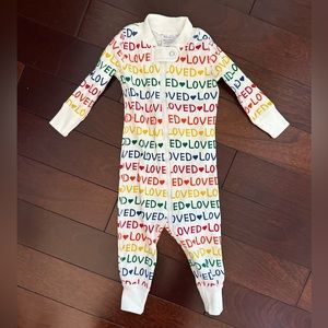 Hanna Anderson baby zip sleeper